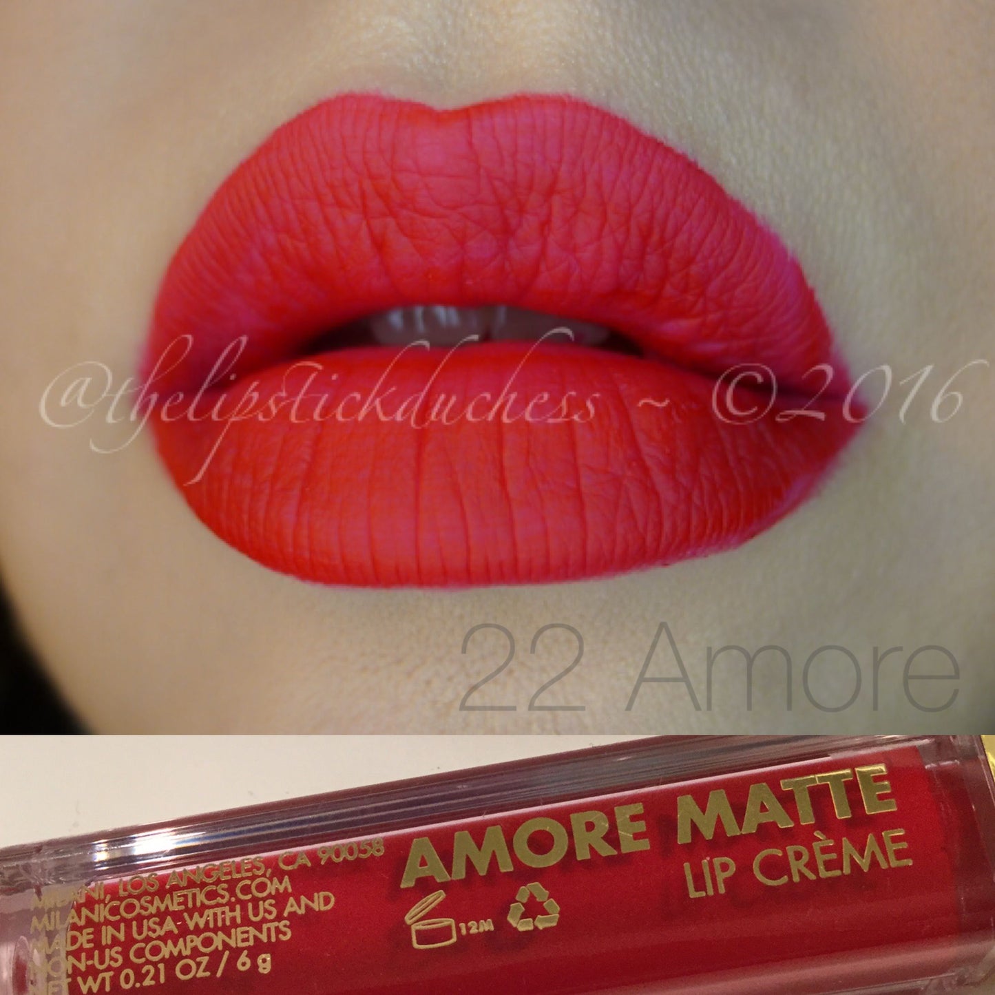Milani Matte Lip Creme | 22 Amore