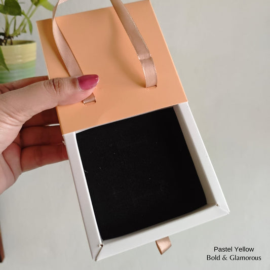 Premium Jewelry Box | Pastel Yellow