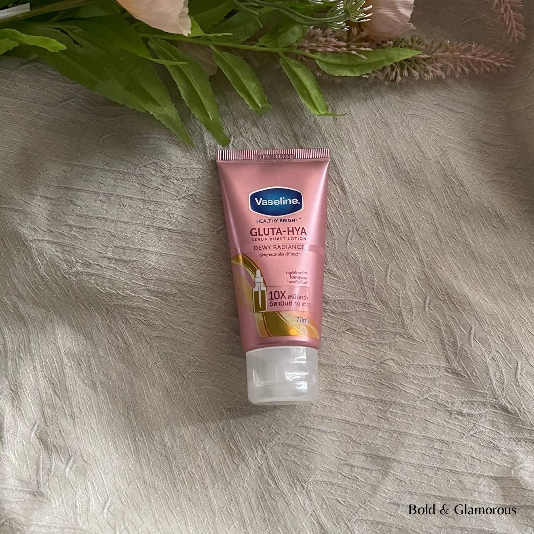 Vaseline Healthy Bright Gluta Hya Serum Burst Lotion | Dewy Radiance