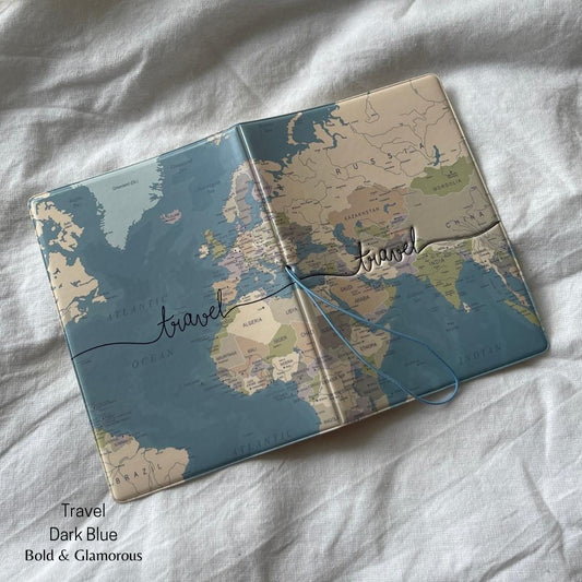 Passport Cover | Travel | Dark Blue