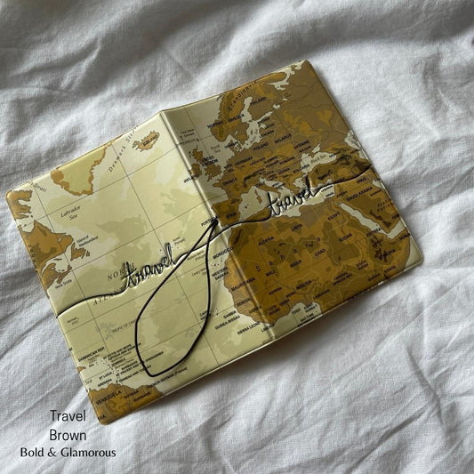 Passport Cover | Travel | Brown