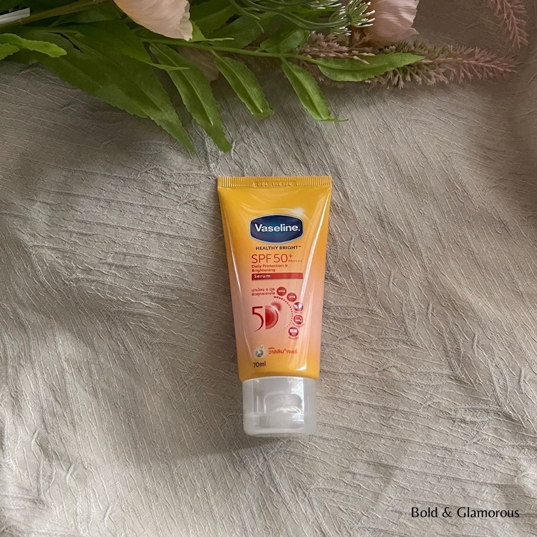 Vaseline Healthy Bright Serum | Daily Protection & Brightening SPF50+