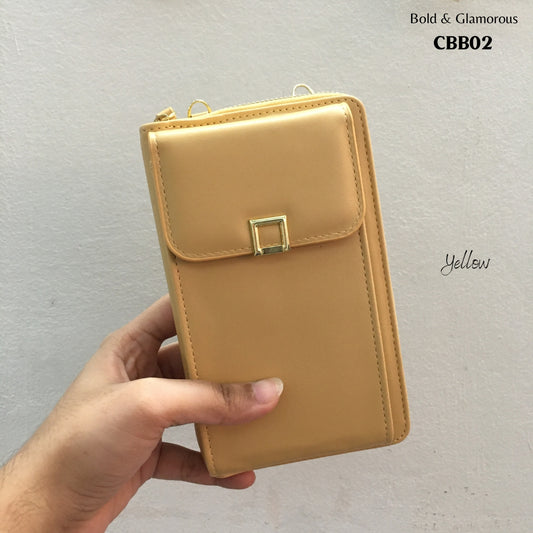 Shoulder Cross Body Bag | CBB02 | Yellow