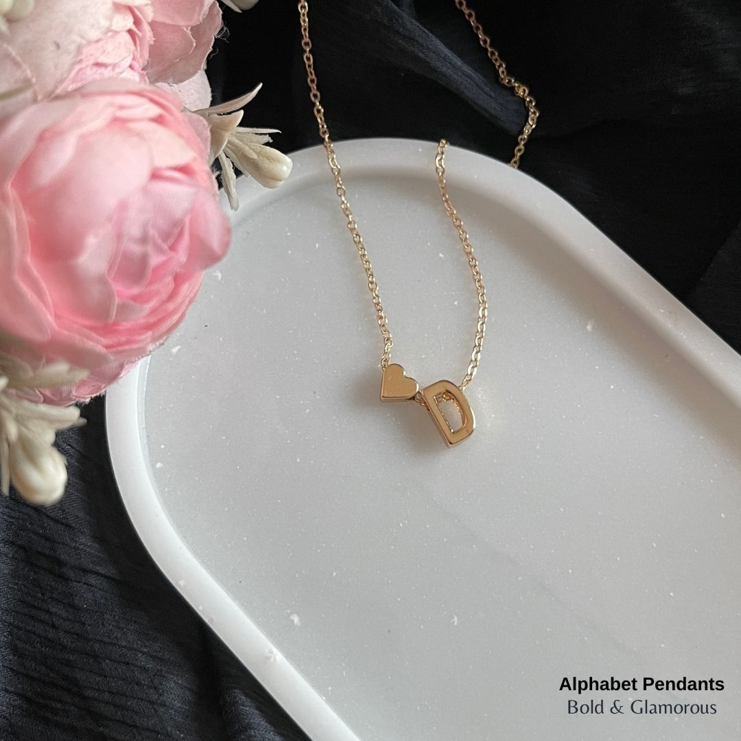 Alphabet Pendant D