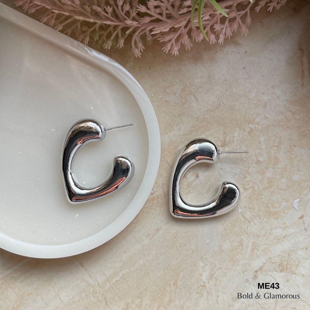 Earring | ME43 | Cara | Silver
