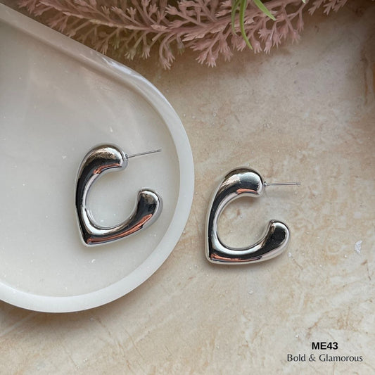 Earring | ME43 | Cara | Silver
