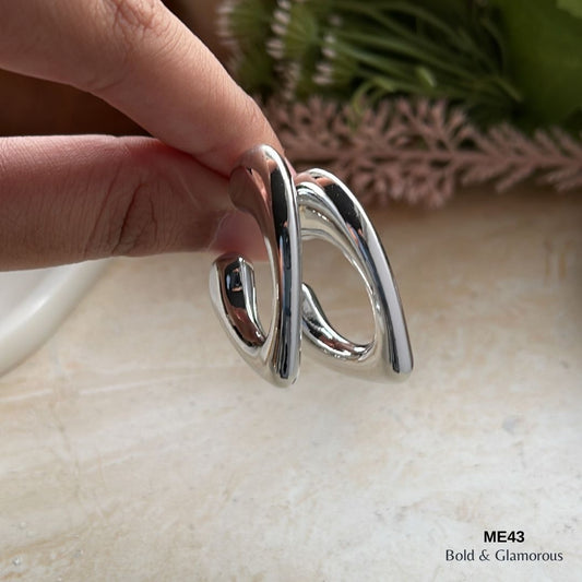 Earring | ME43 | Cara | Silver