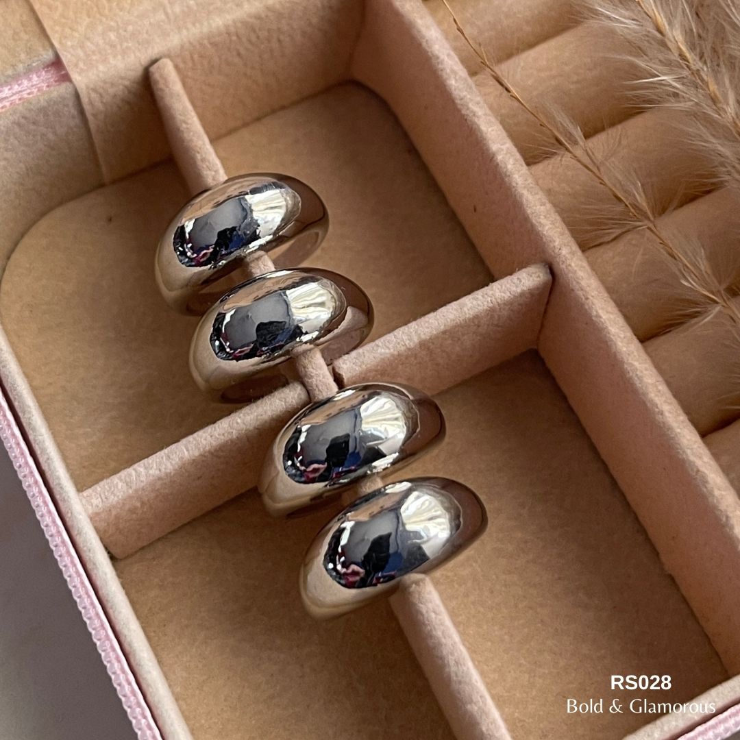 Finger Ring Set | RS028 | Silver