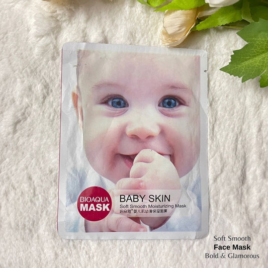 Bioaqua Sheet Mask Baby Skin | Soft Smooth Moisturizing Mask