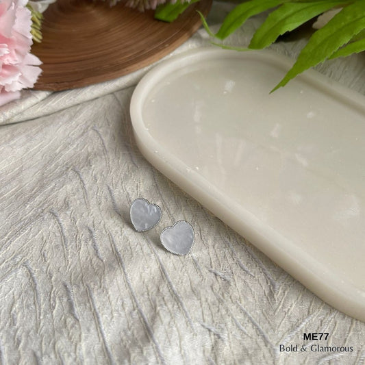 Stud Earring | ME77 | Mara | Silver