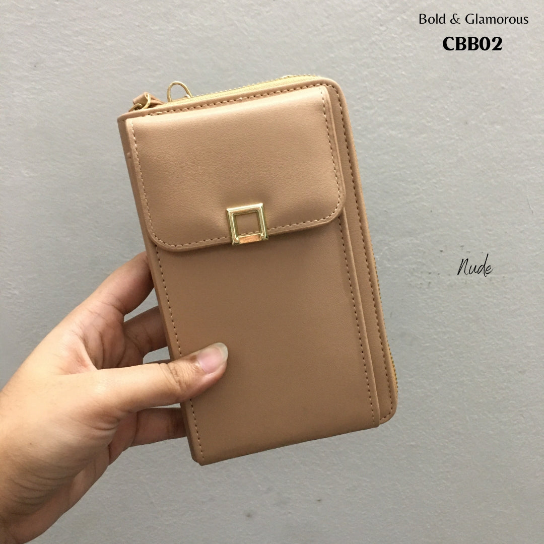 Shoulder Cross Body Bag | CBB02 | Nude