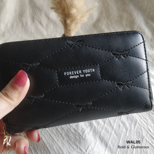 Classic Long Wallet WAL05 | Black