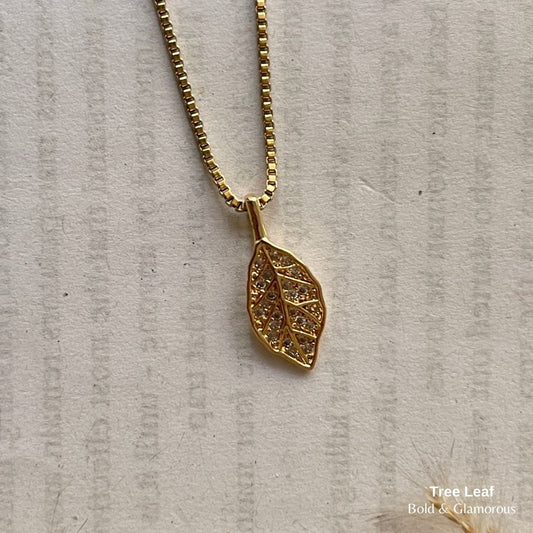 Necklace | SN111 | Tree Leaf