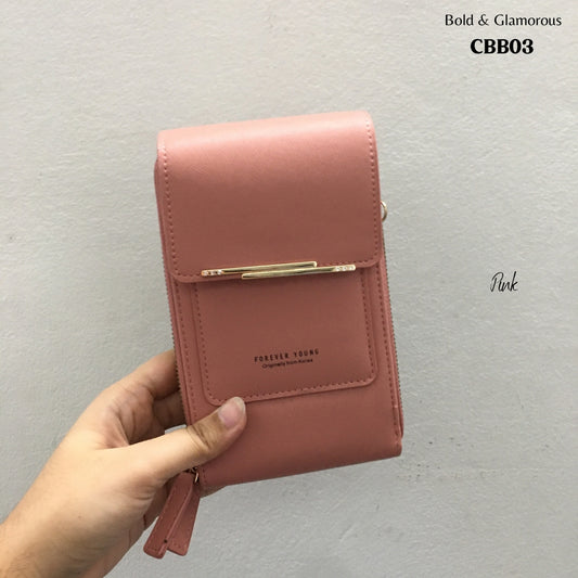 Shoulder Cross Body Bag | CBB03 | Pink
