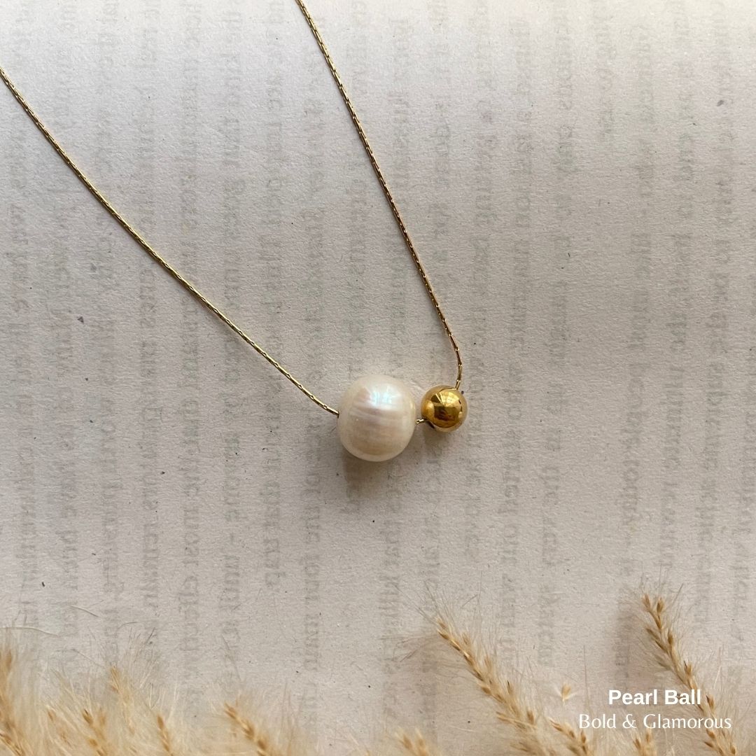 Necklace | SN112 | Pearl Ball