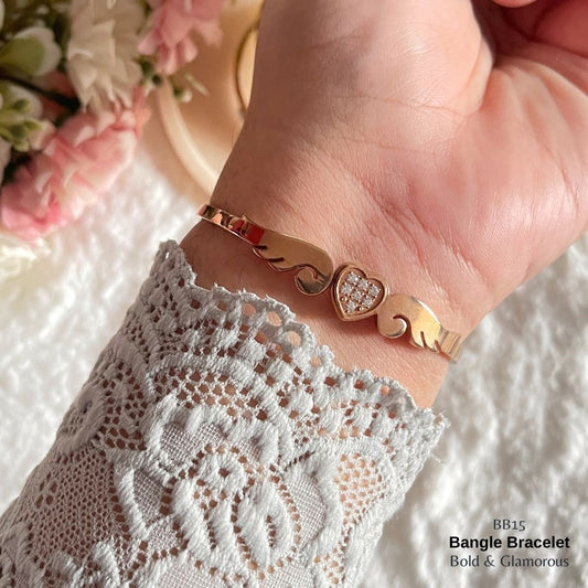 Bangle Bracelet | BB15 | Rose Gold
