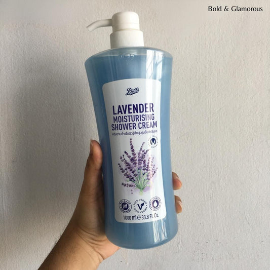 Boots Moisturizing Shower Cream | Lavender