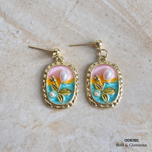 Oil Drop Earring | ODE001