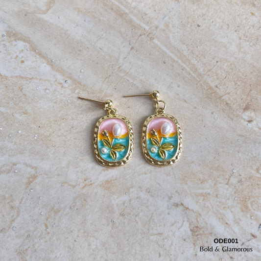 Oil Drop Earring | ODE001