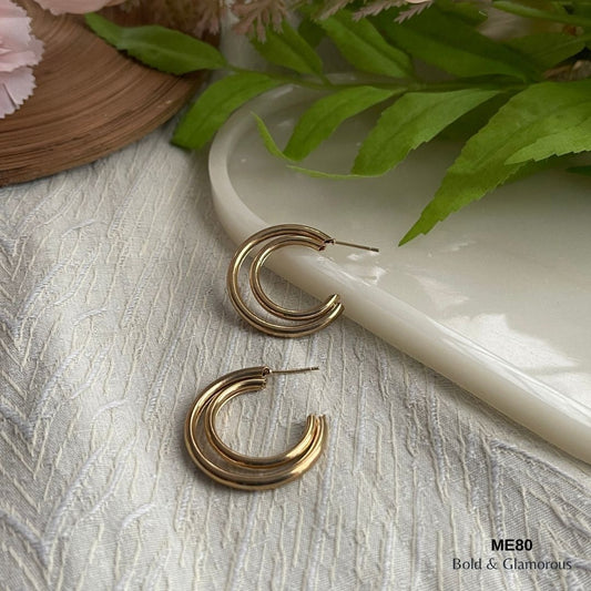 Half Hoop Earring | ME80 | Yvette