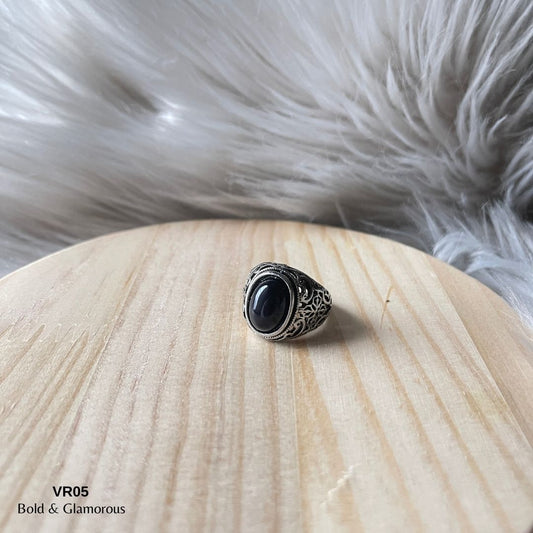 Vintage Ring | VR05 | Black