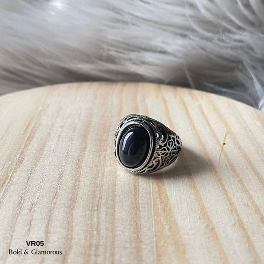 Vintage Ring | VR05 | Black