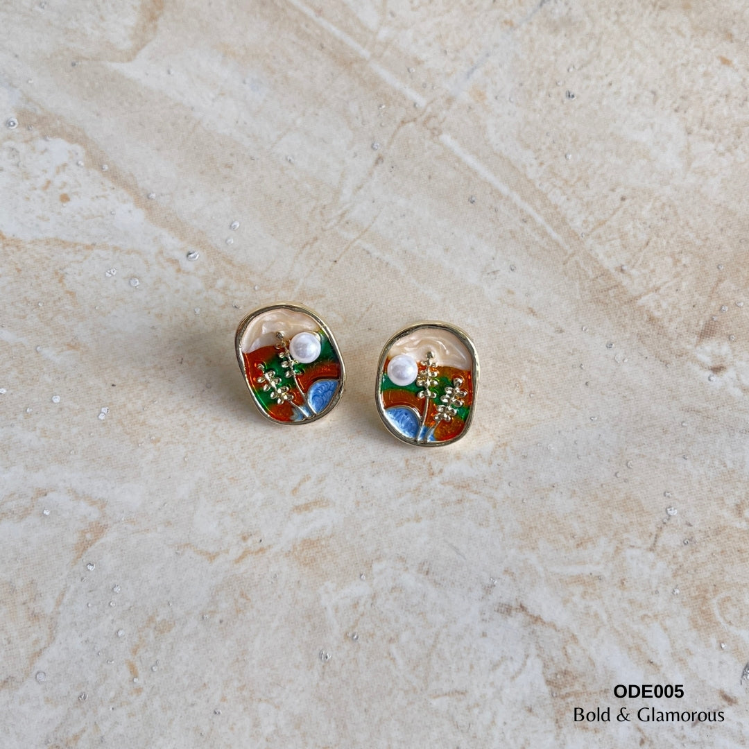 Oil Drop Earring | ODE005