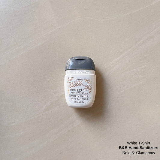 Bath and Body Works Hand Sanitizers | White T-Shirt