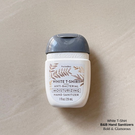 Bath and Body Works Hand Sanitizers | White T-Shirt