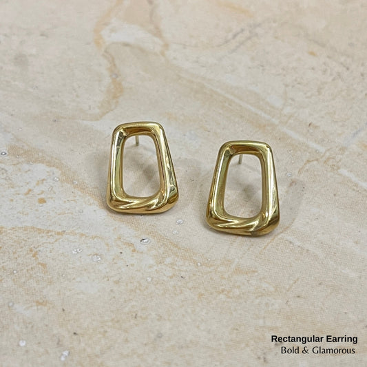 Statement Earring | STE019 | Rectangular Earring