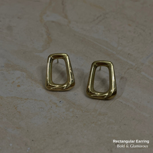 Statement Earring | STE019 | Rectangular Earring