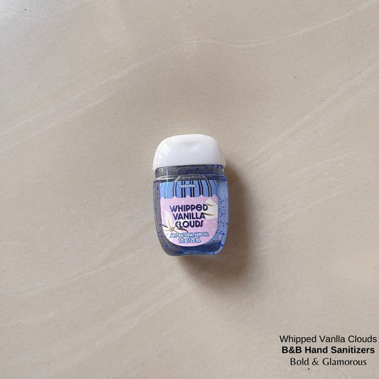 Bath and Body Works Hand Sanitizers | Whipped Vanilla Clouds