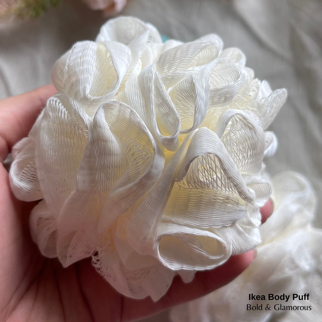Body Scrubber - Puff | IKEA Body Puff | White