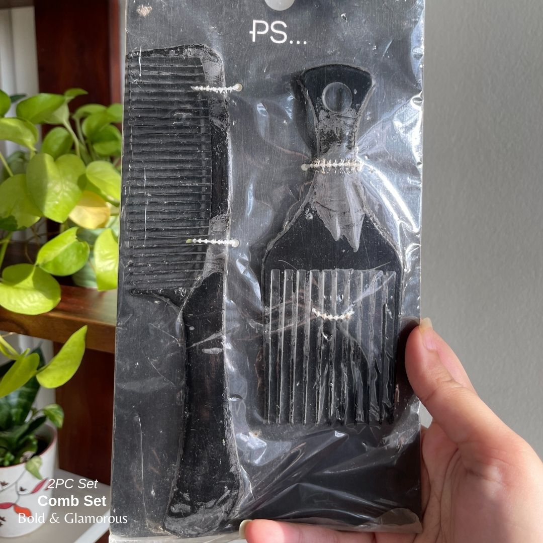 Primark PS 2 in 1 Comb Set | Black