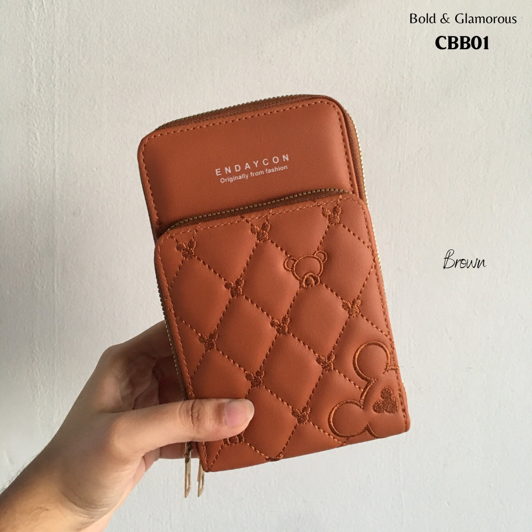 Shoulder Cross Body Bag | CBB01 | Brown