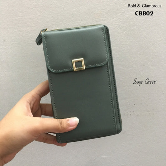 Shoulder Cross Body Bag | CBB02 | Sage Green