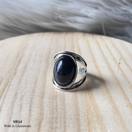 Vintage Ring | VR14 | Black