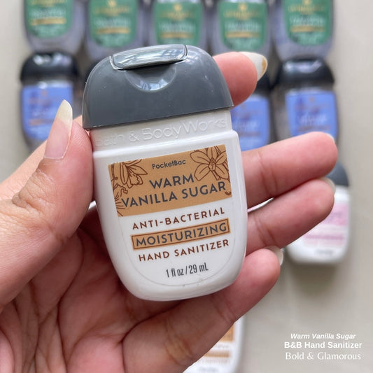 Bath and Body Works Hand Sanitizers | Warm Vanilla Sugar