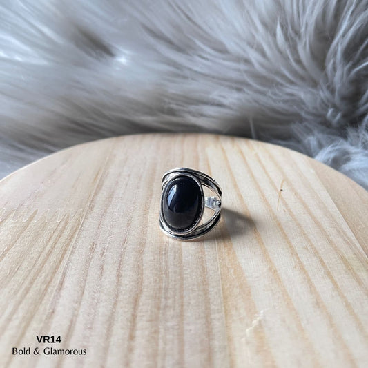 Vintage Ring | VR14 | Black