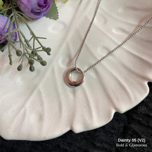 Necklace | SN052 | Dainty 05 | Silver (V2)