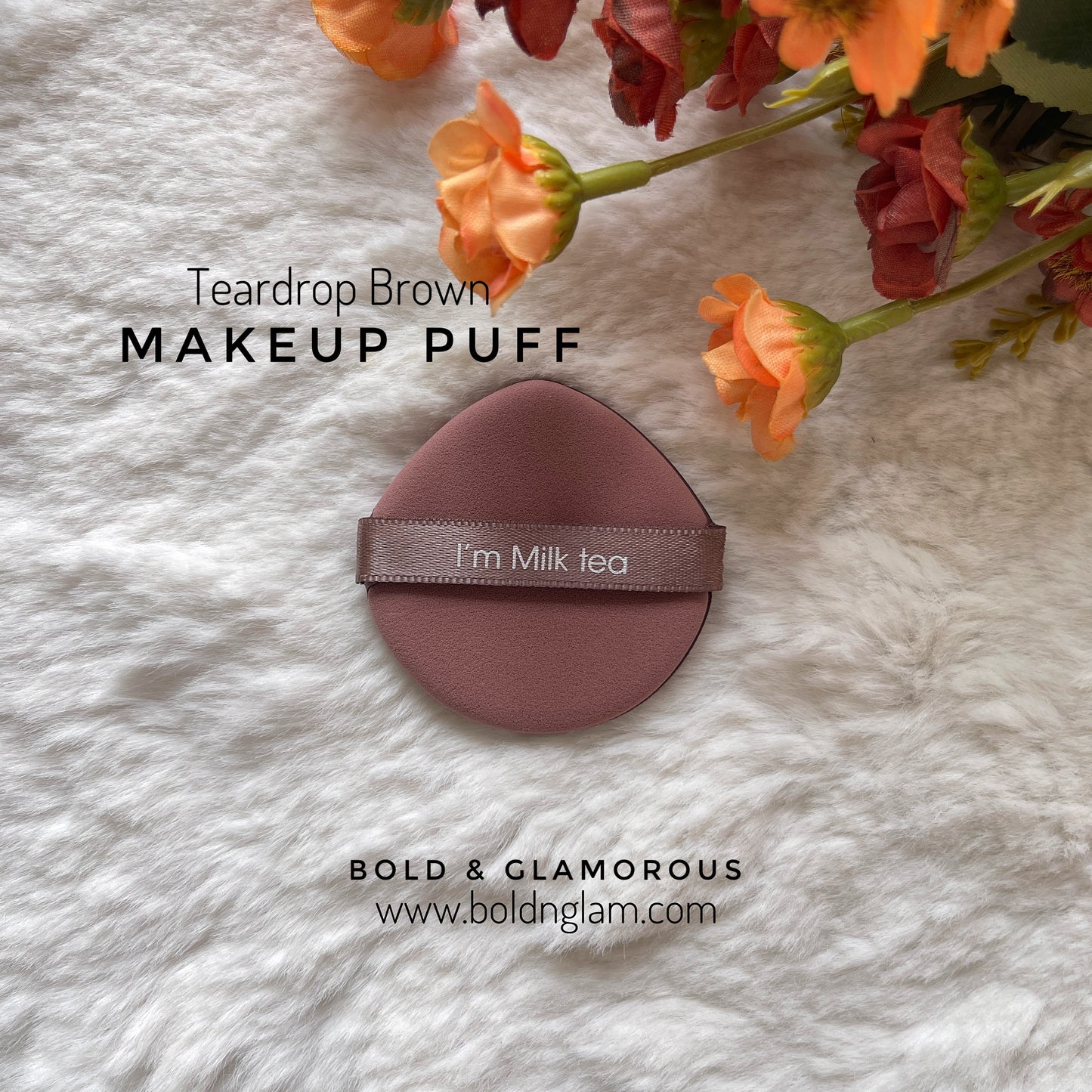 Powder Puff Teardrop Brown
