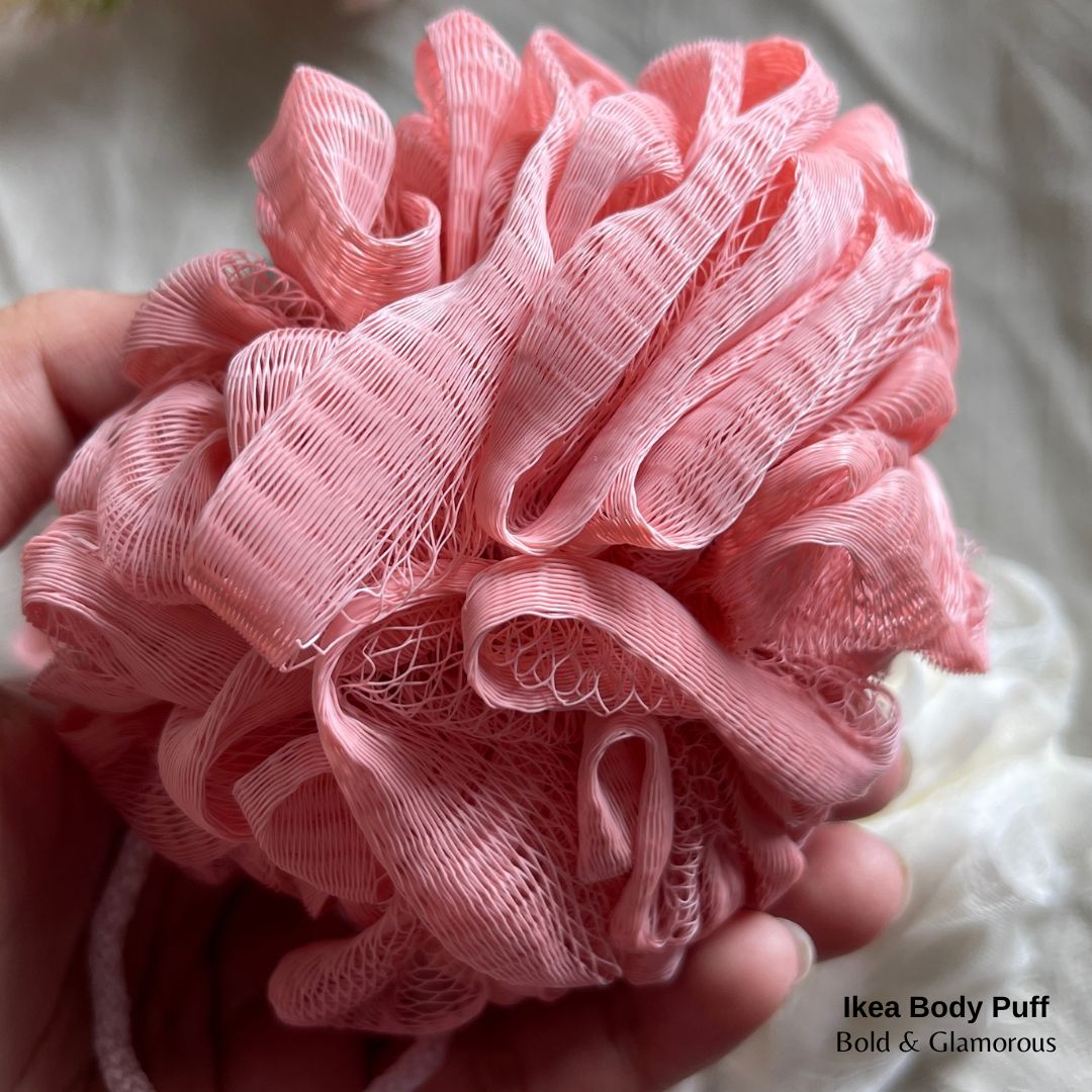 Body Scrubber - Puff | IKEA Body Puff | Pink