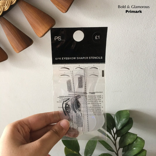 PS 6PK Eyebrow Shaper Stencils