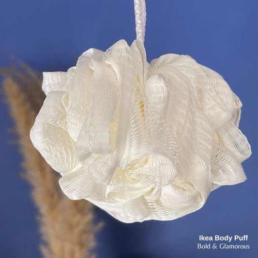 Body Scrubber - Puff | IKEA Body Puff | White