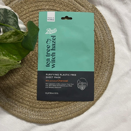 Boots Sheet Mask | Tea Tree & Witch Hazel Purifying