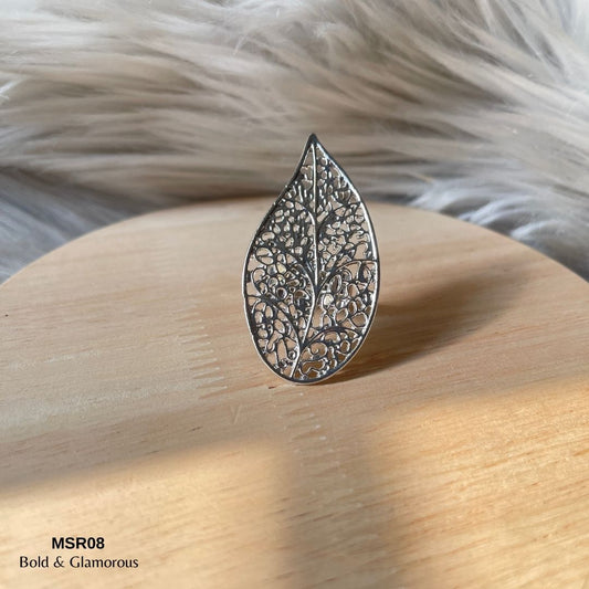 Statement Ring | MSR08 | Silver