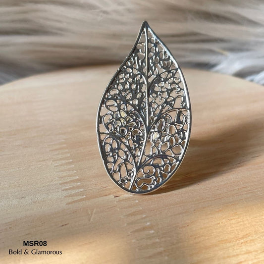 Statement Ring | MSR08 | Silver