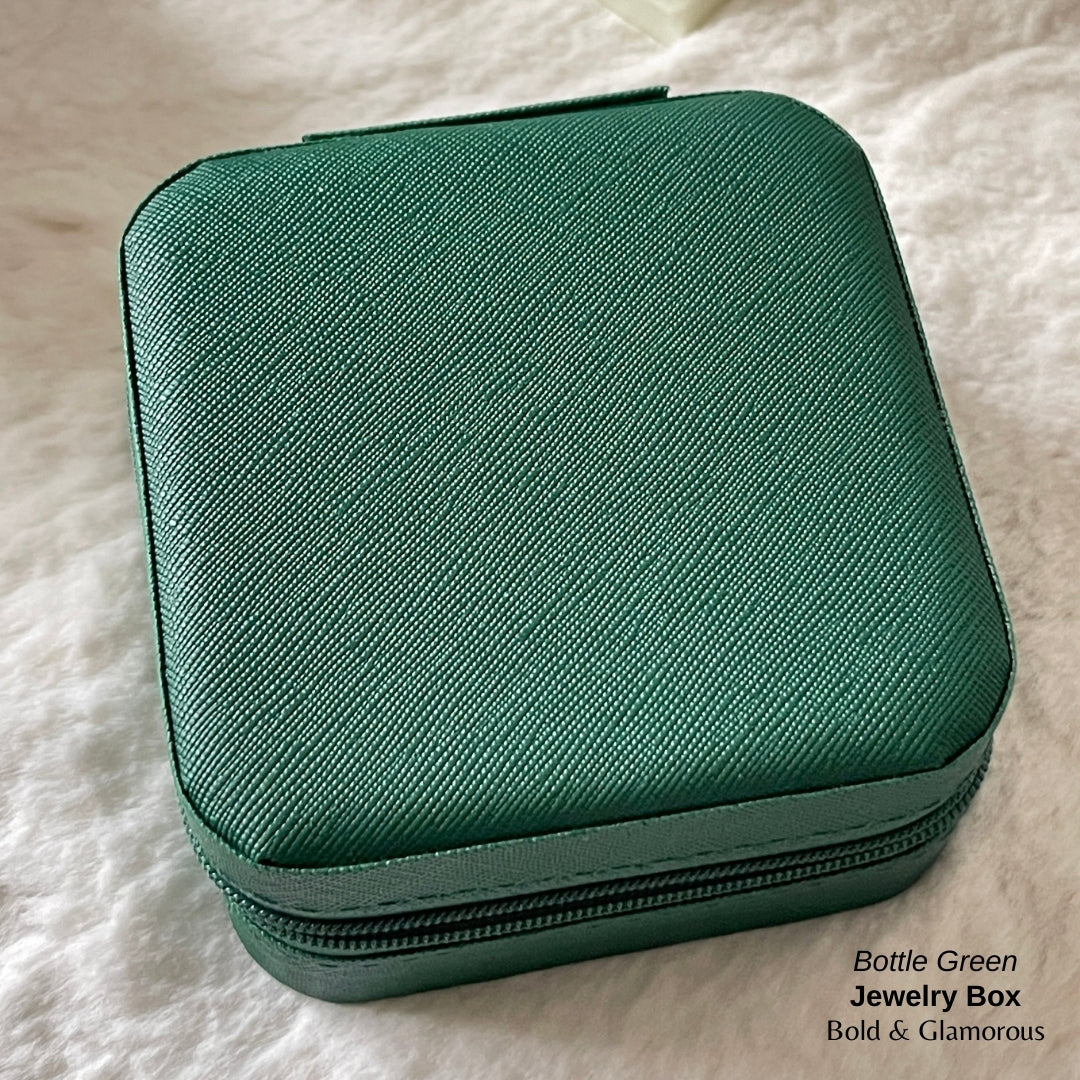 Jewelry Box (Travel Size) - Bottle Green