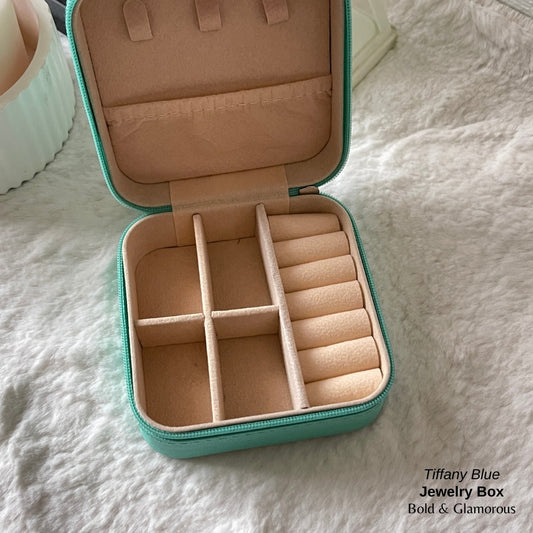 Jewelry Box (Travel Size) - Tiffany Blue