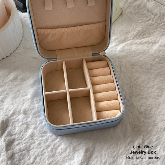 Jewelry Box (Travel Size) - Light Blue